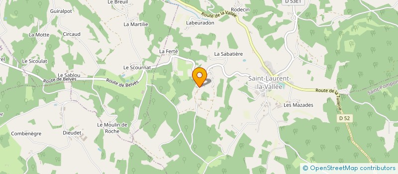 localisation de l'entreprise SCI DU TABOURINET  MONPLAISANT