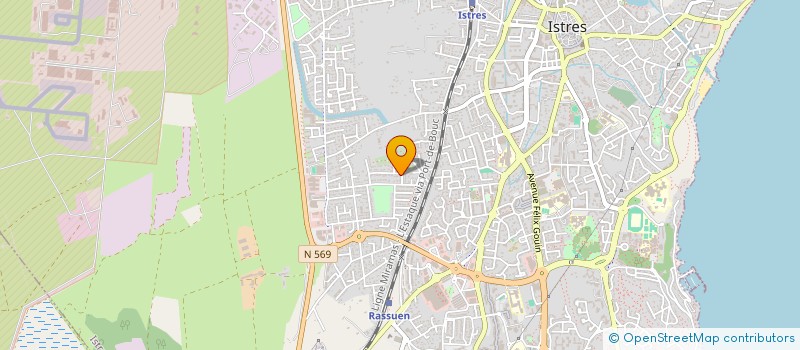 localisation de l'entreprise SCI DU TACCO  ISTRES