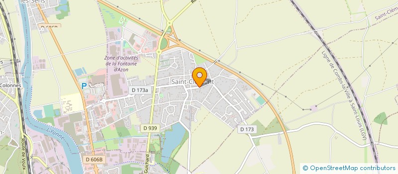 localisation de l'entreprise SCI DU TACOT à SAINT-CLEMENT