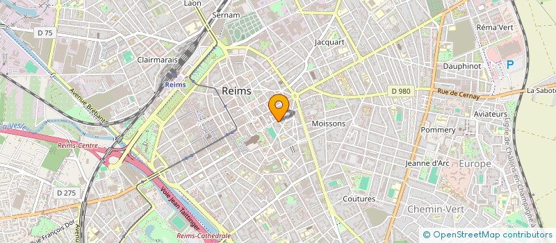 localisation de l'entreprise SCI DU TAMBOUR-VARIN  REIMS