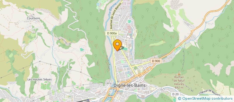 localisation de l'entreprise SCI DU TAMPINET  AUZET