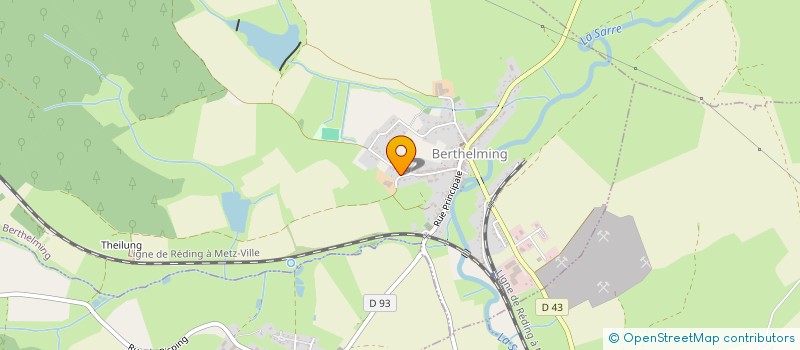 localisation de l'entreprise SCI DU TAO  BERTHELMING