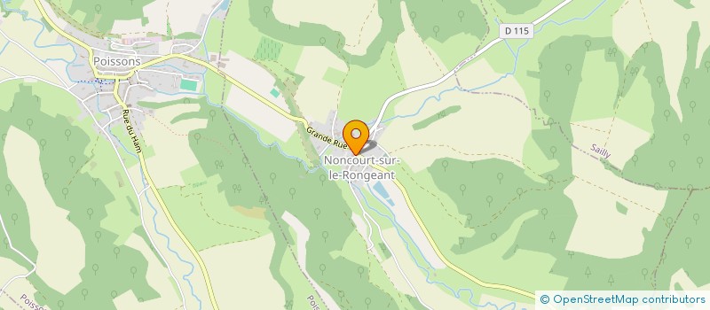 localisation de l'entreprise SCI DU TARNIER à NONCOURT-SUR-LE-RONGEANT