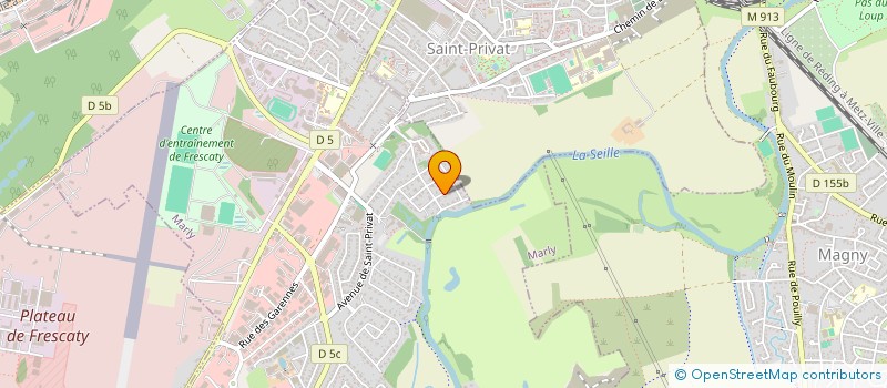 localisation de l'entreprise SCI DU TAU à MARLY