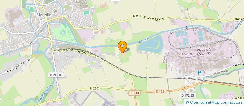 localisation de l'entreprise SCI DU TAYS  MERVILLE