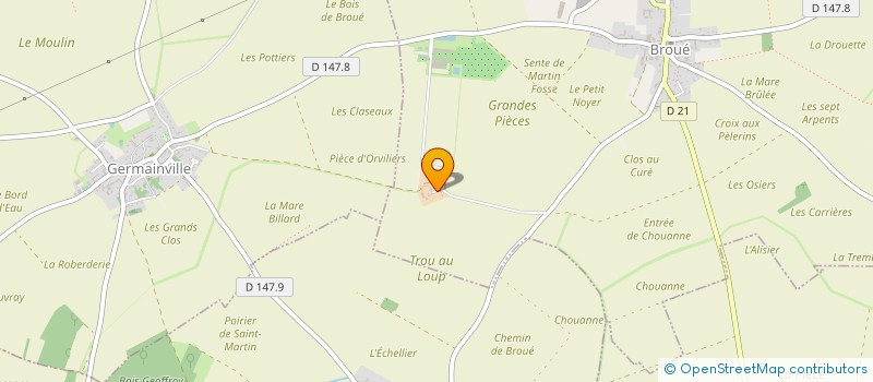 localisation de l'entreprise SCI DU TELEGRAPHE à BROUE
