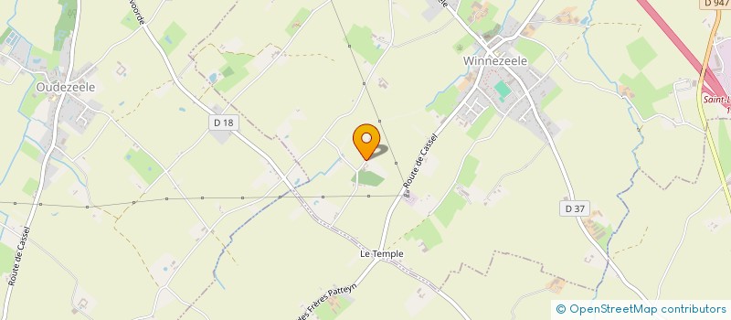 localisation de l'entreprise SCI DU TEMPLE à WINNEZEELE