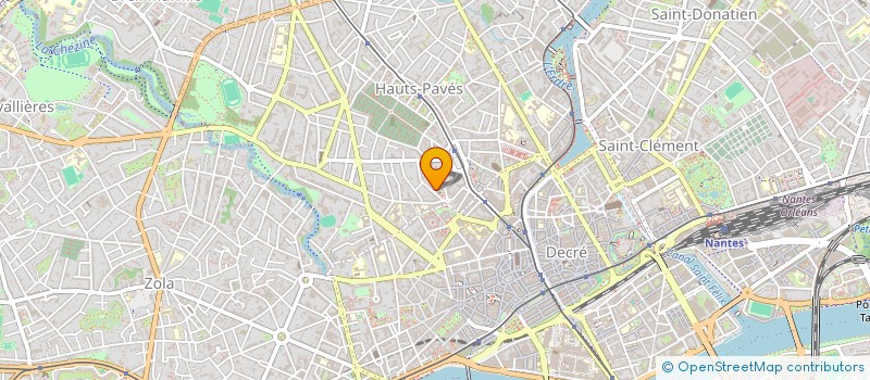 localisation de l'entreprise SCI DU TEMPLE  NANTES