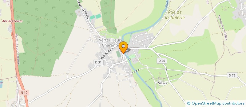 localisation de l'entreprise SCI DU TEMPLE à VERTEUIL-SUR-CHARENTE