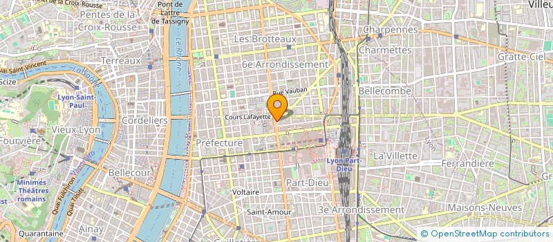 localisation de l'entreprise SCI DU TEMPLE  LYON