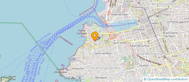 localisation de l'entreprise SCI DU TEMPLE à MARSEILLE