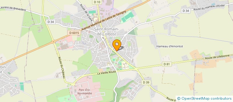 localisation de l'entreprise SCI DU TEMPLE  SAINT-ROMAIN-DE-COLBOSC