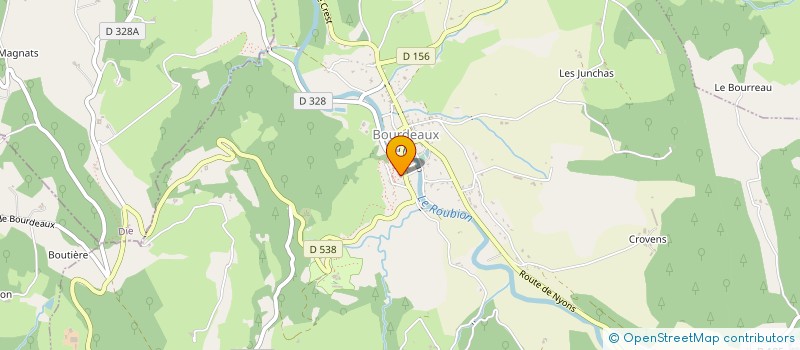 localisation de l'entreprise SCI DU TEMPLE  BOUVIERES