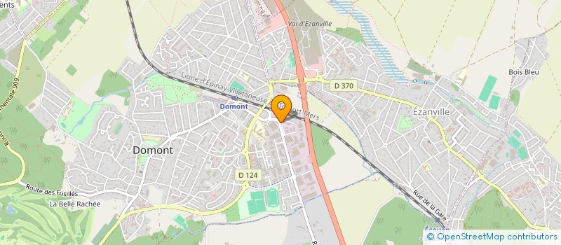 localisation de l'entreprise SCI DU TEMPLE  DOMONT