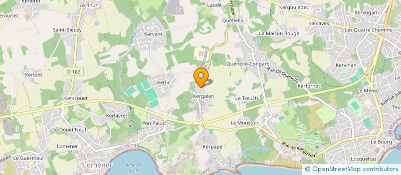 localisation de l'entreprise SCI DU TEMPLE  LARMOR-PLAGE