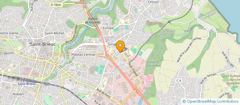 localisation de l'entreprise SCI DU TEMPS PRESENT à SAINT-BRIEUC