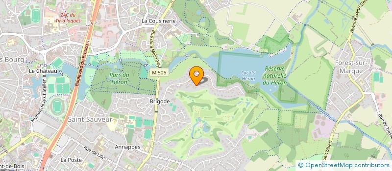 localisation de l'entreprise SCI DU TENNIS à VILLENEUVE-D'ASCQ