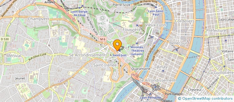 localisation de l'entreprise SCI DU TERMINUS  LYON