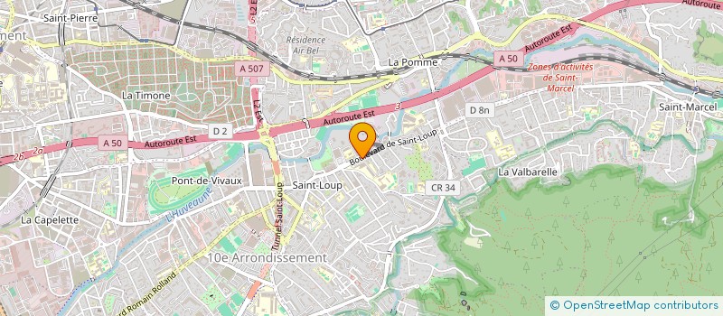 localisation de l'entreprise SCI DU TERMINUS à MARSEILLE