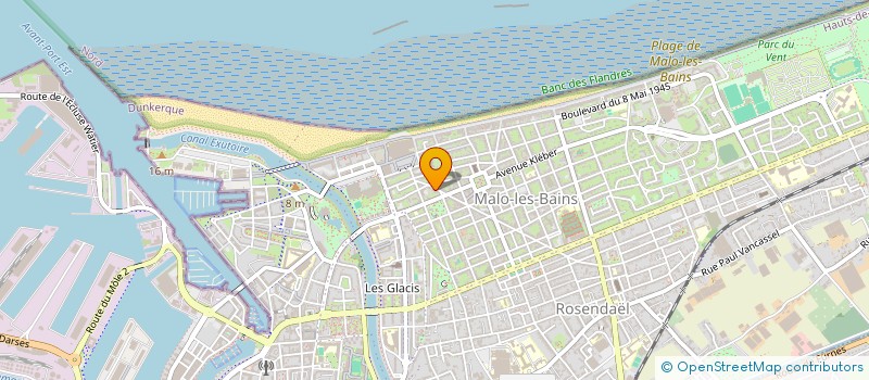 localisation de l'entreprise SCI DU TERMINUS à DUNKERQUE