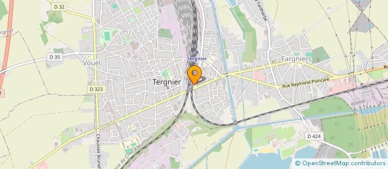 localisation de l'entreprise SCI DU TERNOIS à TERGNIER