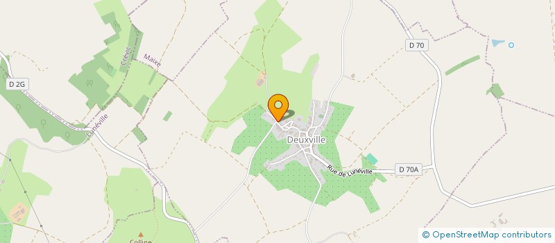 localisation de l'entreprise SCI DU TERREAU  DEUXVILLE