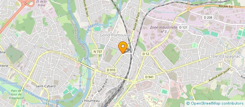 localisation de l'entreprise SCI DU TERRIER  GOND-PONTOUVRE