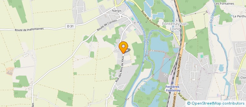 localisation de l'entreprise SCI DU TERRITOIRE ET DES PATRIMOINES DU SUD PARISIEN à NARGIS