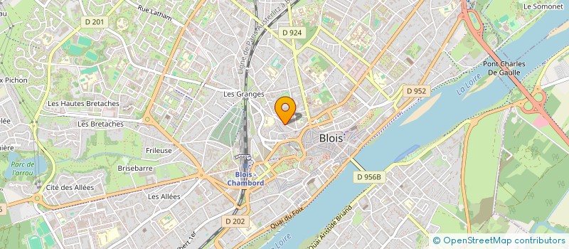 localisation de l'entreprise SCI DU TERTRE  BLOIS