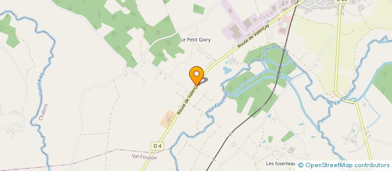 localisation de l'entreprise SCI DU TERTRE  MUR-DE-SOLOGNE