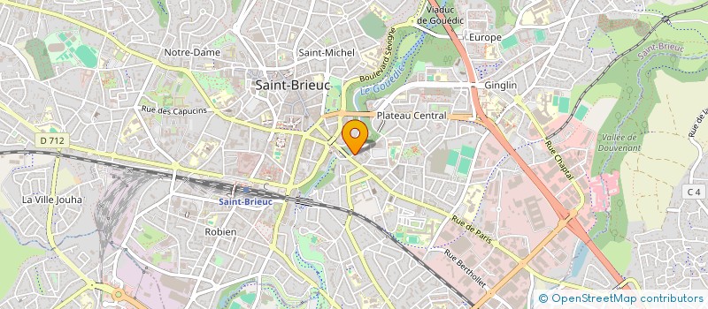 localisation de l'entreprise SCI DU TERTRE à SAINT-BRIEUC