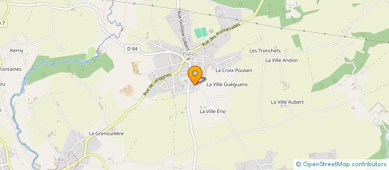 localisation de l'entreprise SCI DU TERTRE à PLELO
