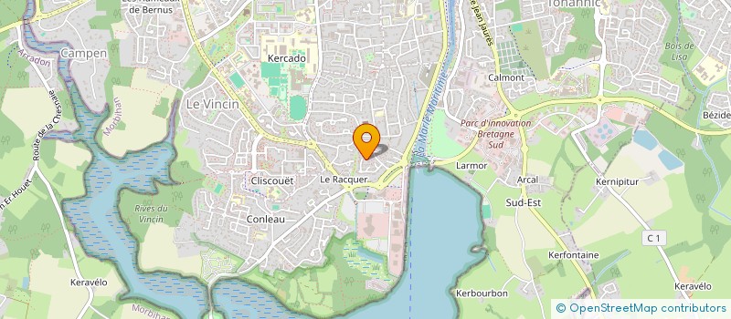 localisation de l'entreprise SCI DU TERTRE à VANNES