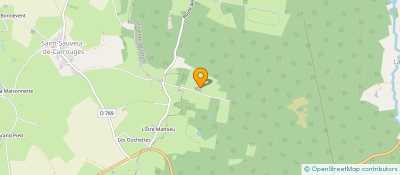 localisation de l'entreprise SCI DU TERTRE à L'OREE-D'ECOUVES