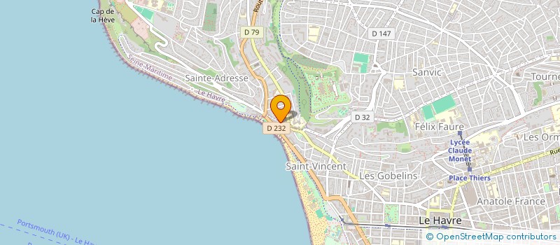 localisation de l'entreprise SCI DU THEATRE  SAINTE-ADRESSE