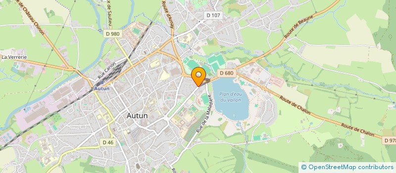 localisation de l'entreprise SCI DU THEATRE ROMAIN  AUTUN