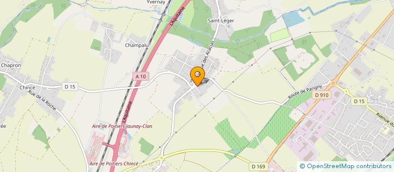 localisation de l'entreprise SCI DU THEIL  JAUNAY-MARIGNY