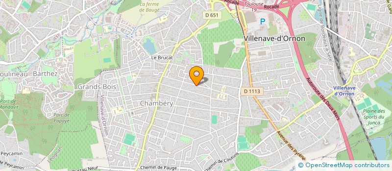 localisation de l'entreprise SCI DU THO à VILLENAVE-D'ORNON
