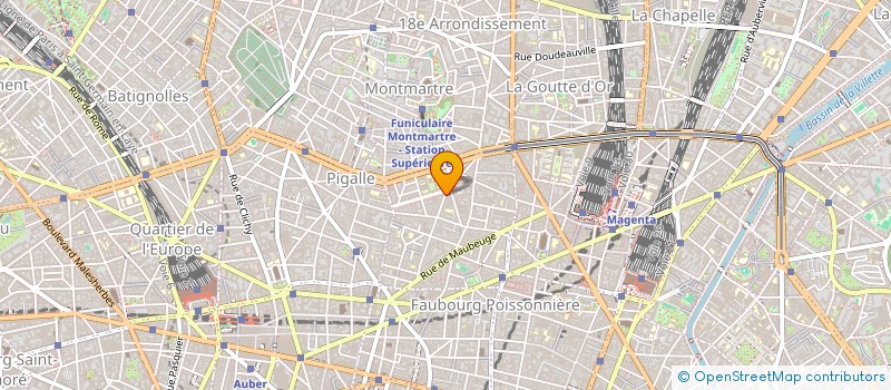 localisation de l'entreprise SCI DU THOUET  PARIS
