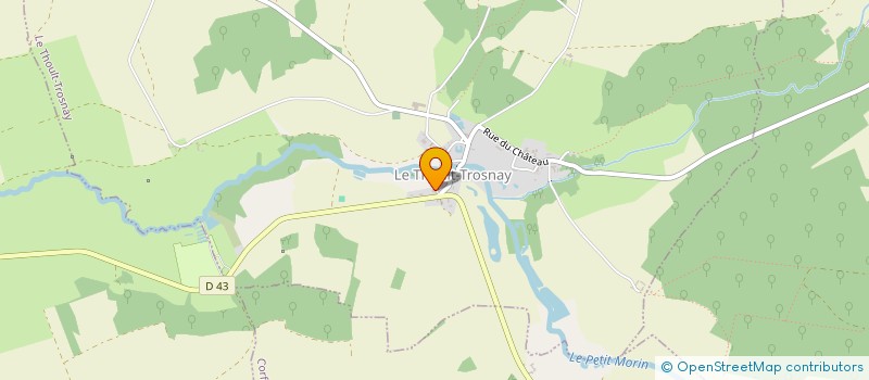localisation de l'entreprise SCI DU THOULT à LE THOULT-TROSNAY