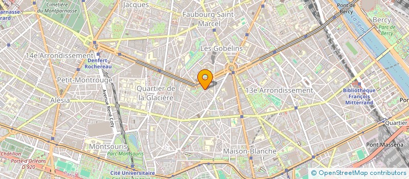 localisation de l'entreprise SCI DU TIGRE  PARIS