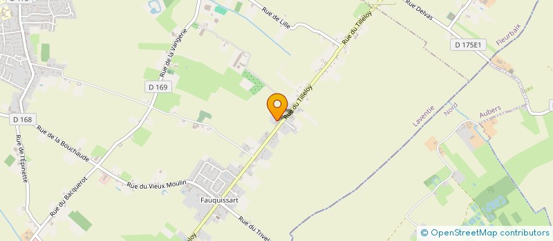 localisation de l'entreprise SCI DU TILLELOY  LAVENTIE