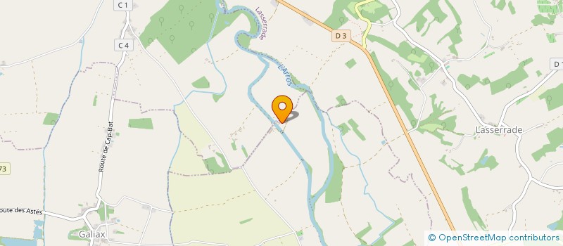 localisation de l'entreprise SCI DU TILLET  PLAISANCE