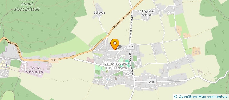 localisation de l'entreprise SCI DU TILLEUL  SAINT-JACQUES-SUR-DARNETAL