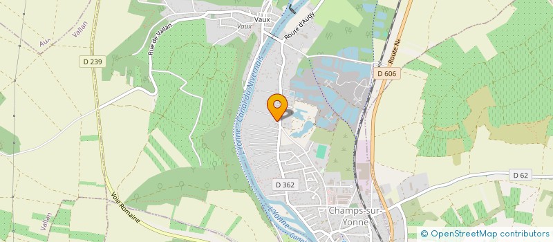 localisation de l'entreprise SCI DU TILLEUL à AUXERRE