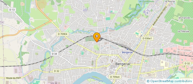 localisation de l'entreprise SCI DU TILLEUL à BERGERAC