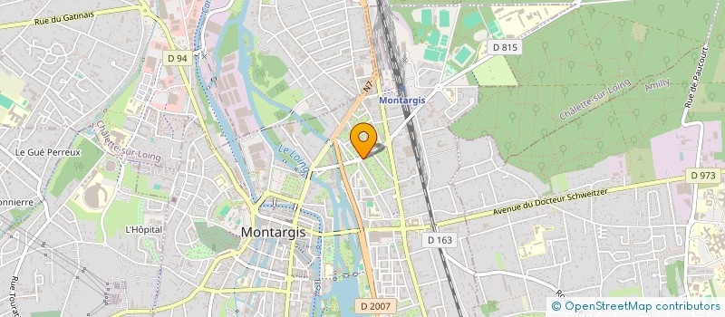 localisation de l'entreprise SCI DU TILLEUL à MONTARGIS