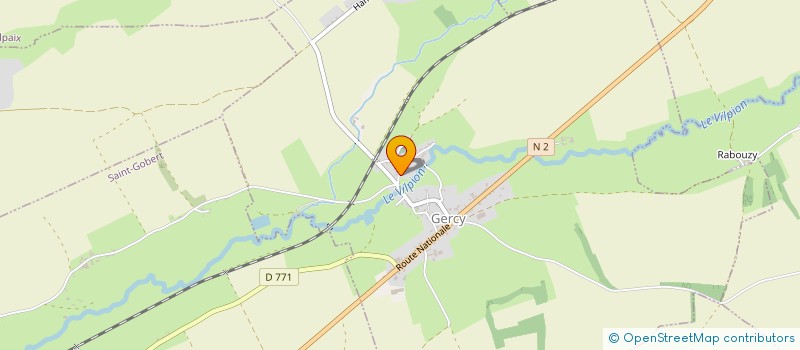 localisation de l'entreprise SCI DU TILLEUL  ROUGERIES