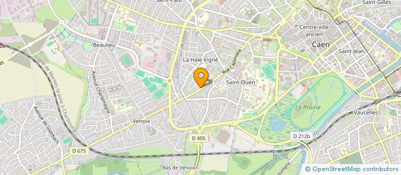 localisation de l'entreprise SCI DU TILLEUL à CAEN