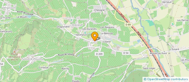 localisation de l'entreprise SCI DU TINAILLIER  DAVAYE